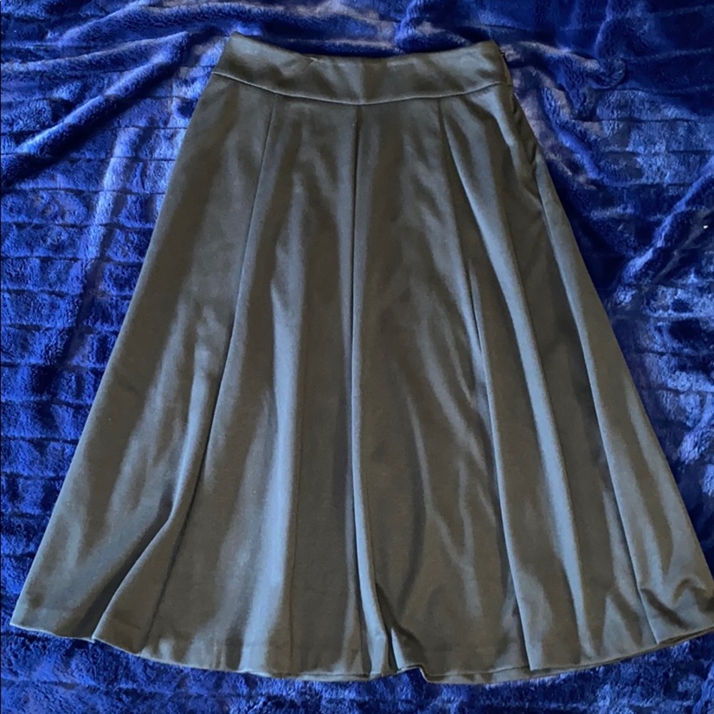 🥳COLDWATER CREEK BRAND. BLACK A-LINE MAXI SKIRT🥳